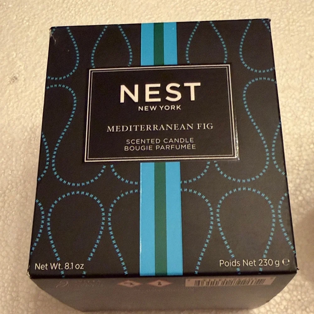 New Nest Elegant  Mideterenian  Fig Scented  Candle